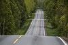 Strasse Richtung Sueden Norwegen