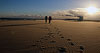 Strandspaziergang Narbonne Plage Frankreich