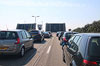 Mitten auf der Autobahn Holland