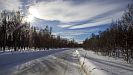 Tag 6 - Schneebedeckte Strassen beim Abstecher nach Norwegen