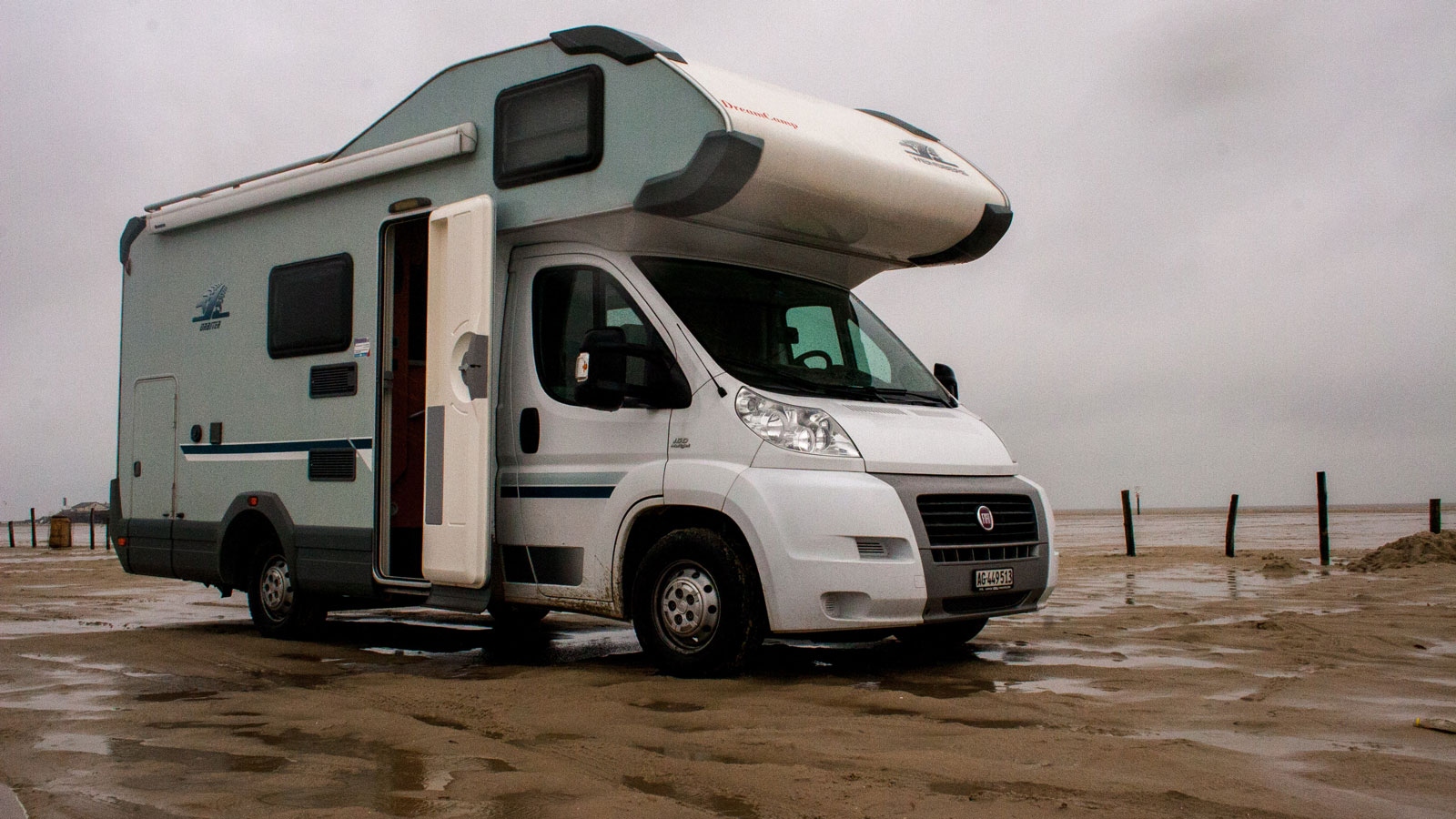 unser erstes Mietwohnmobil St.Peter-Ording Deutschland 2013