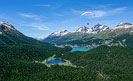 Engadin mit Gleitschirmflug