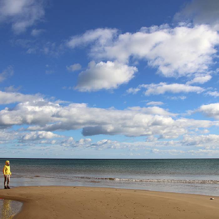 der Strand von Narbonne