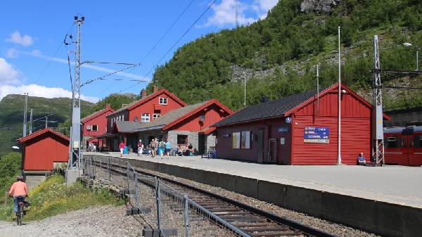 Bahnhof an der Flambahn