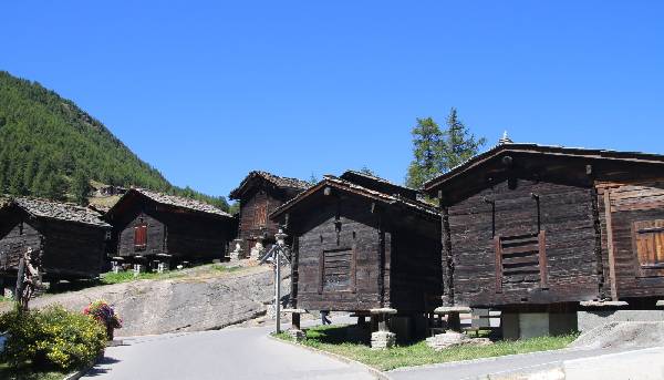 Saas Fee, hier sehr idyllisch