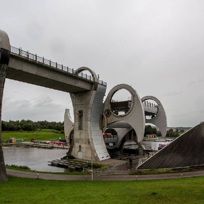 Falkirk Wheel - Schleuse