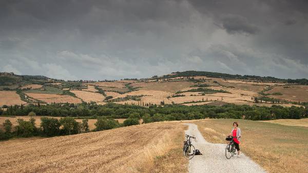 Auf dem Weg nach Pienza