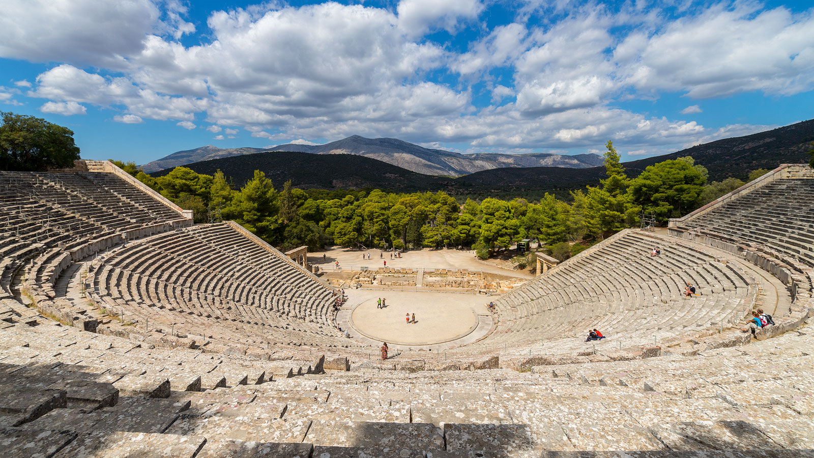 Das Amphitheater von Epidauros