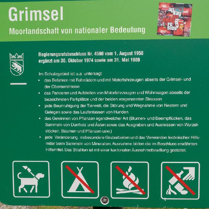 nicht ganz wortwörtlich richtiger Hinweis