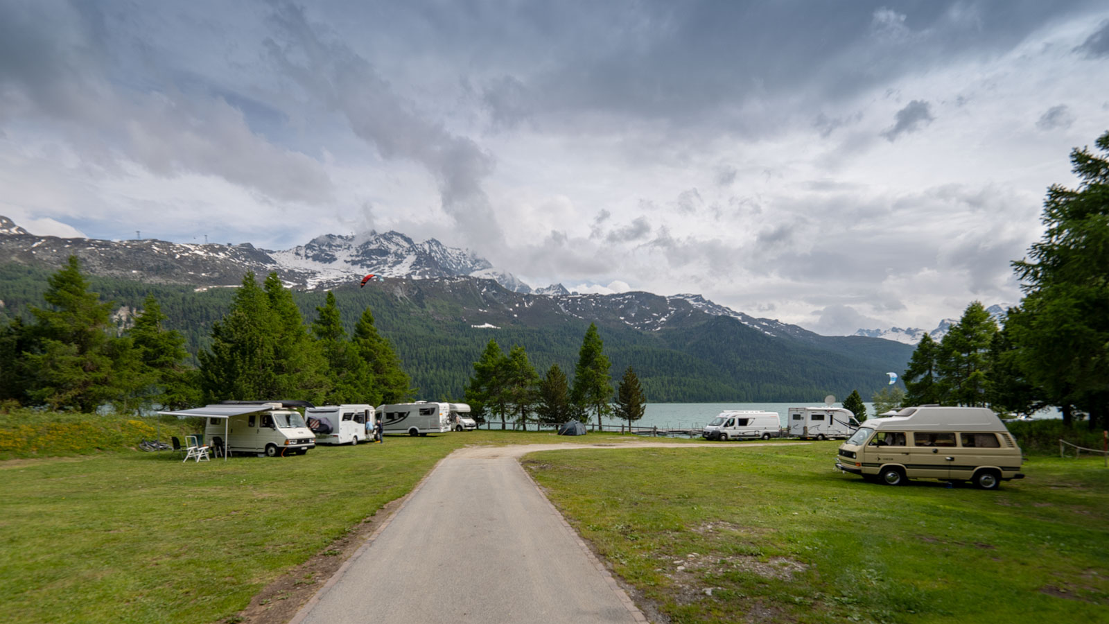 Campingplatz Silvaplana