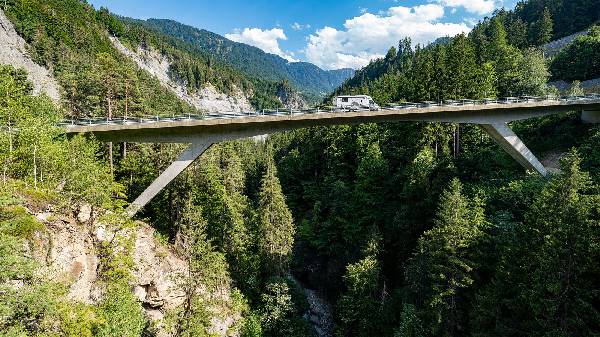 Brücke kurz vor Versam