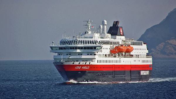 Die Tickets für dieses Schiff hatten wir schon für die Hinfahrt